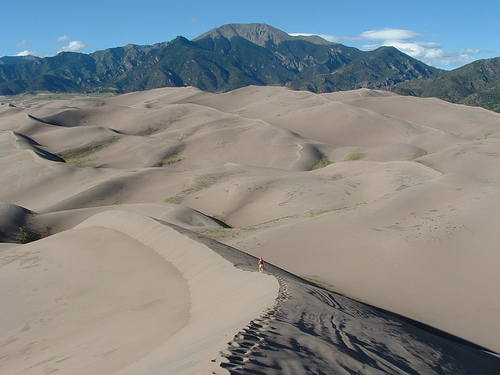 Национальный Парк Грейт-Санд-Дьюнс (Great Sand Dunes and Preserve)